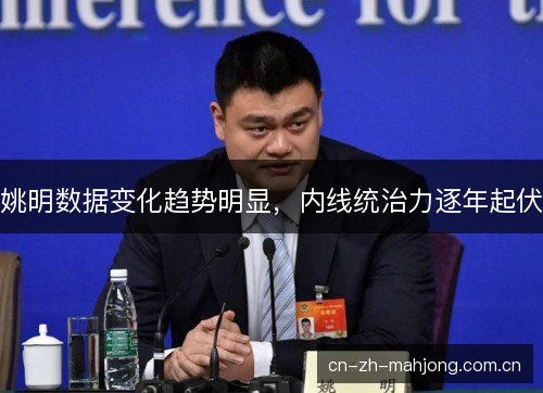 姚明数据变化趋势明显,内线统治力逐年起伏 姚明数据变化趋势明显,内线统治力逐年起伏